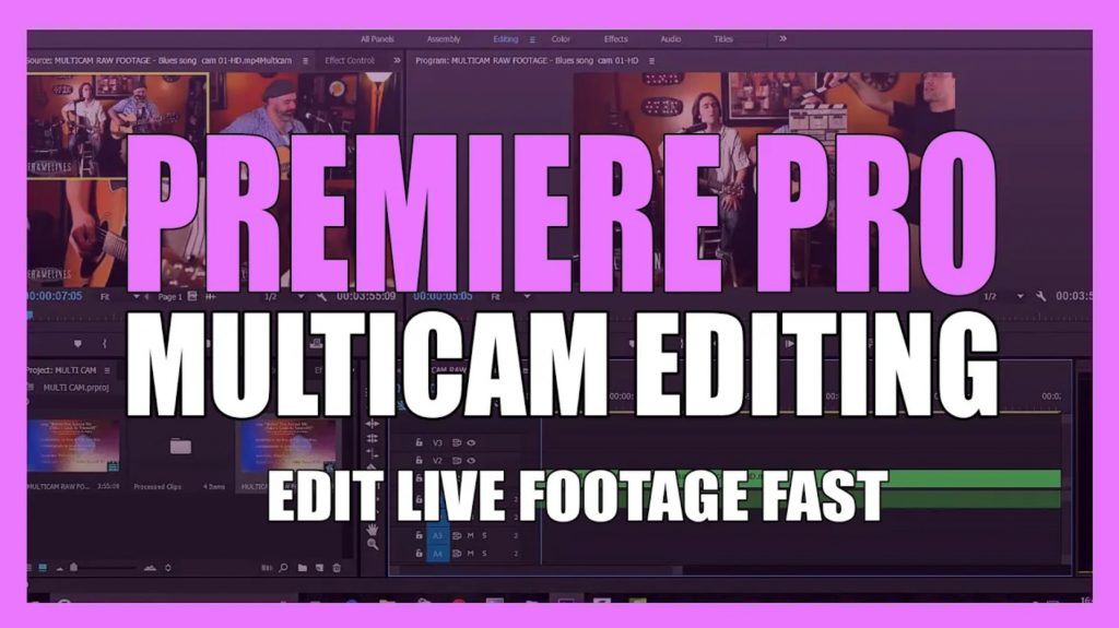 Multicam Editing in Premiere Pro